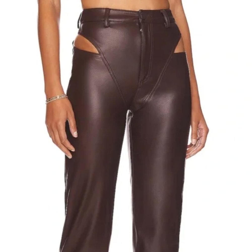 h:our MELODY TROUSERS brown